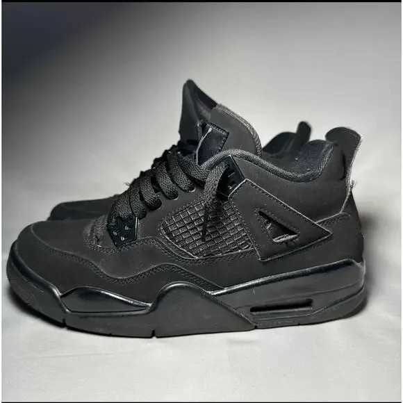 Size 7 - Nike Air Jordan 4 Retro GS Black Cat 2020 Men's Shoes Ships Now